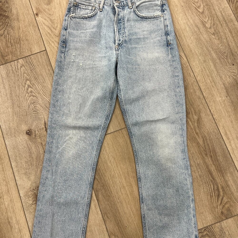 Citizens Of Humanity Light Blue Straight Leg Jeans
